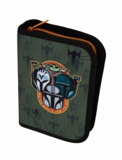 Coolpack, Piórnik jednoklapkowy bez wyposażenia Clipper Disney Core - Mandalorian (F076781)