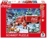 Puzzle 1000 Coca-Cola Świąteczna ciężarówka