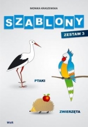 Szablony - Zestaw 3 - Ptaki, zwierzęta - Monika Kraszewska