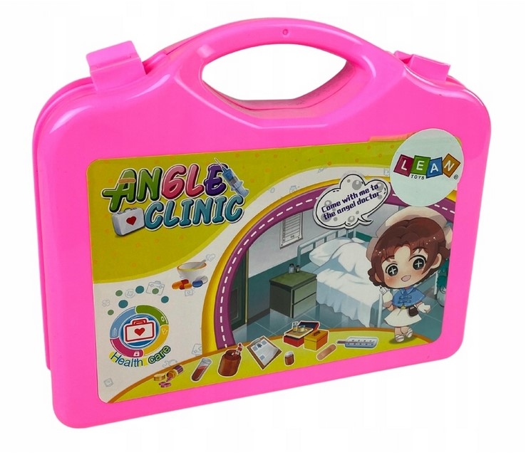 <img src='https://webimage.pl/pics/984/8/d5904665998984_1.jpg' style='height:440px' /> Zestaw małego lekarza różowy