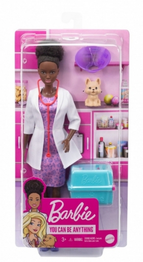 Lalka Barbie Kariera Deluxe Weterynarz (GYJ98/GTN84)