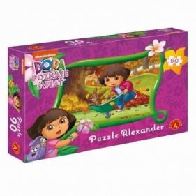 Jesień - Dora Poznaje Świat - puzzle 90 (1098)