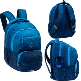 Astrabag, Plecak Hexagon - Blue Ombre, AB200