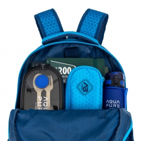 Astrabag, Plecak Hexagon - Blue Ombre, AB200