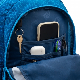 Astrabag, Plecak Hexagon - Blue Ombre, AB200