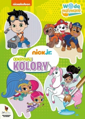 Nick Jr Wodą malowane Odkrywaj kolory