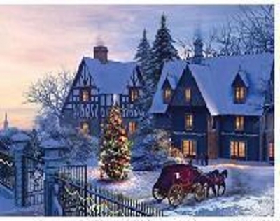 <img src='https://webimage.pl/pics/985/2/d5902444082985.jpg' style='height:440px' /> Diamentowa mozaika dom zimą NO-1008298