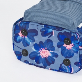 Plecak szkolny Oxford Bloom - niebieski