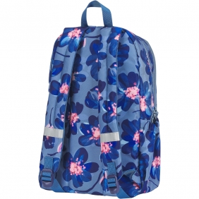 Plecak szkolny Oxford Bloom - niebieski