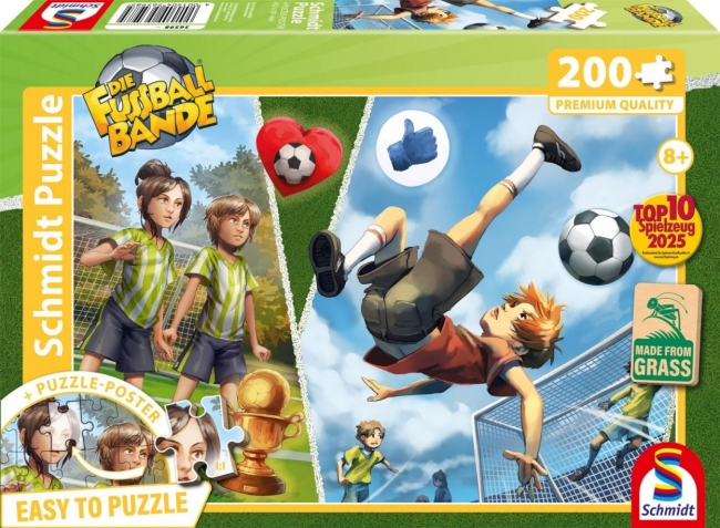 Puzzle 200 Piłkarze Przewrotka