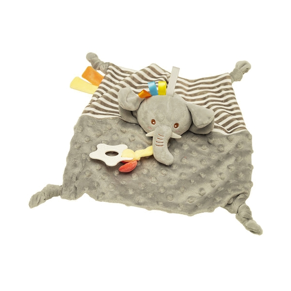 Przytulanka sensoryczna z gryzakiem - słonik (125985)