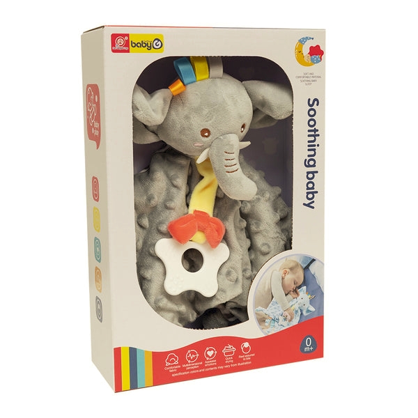 <img src='https://webimage.pl/pics/985/5/d6901440125985.png' style='height:440px' /> Przytulanka sensoryczna z gryzakiem - słonik (125985)