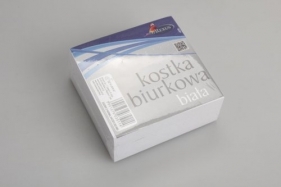 Kostka biurkowa biała 6 sztuk w zgrzewce