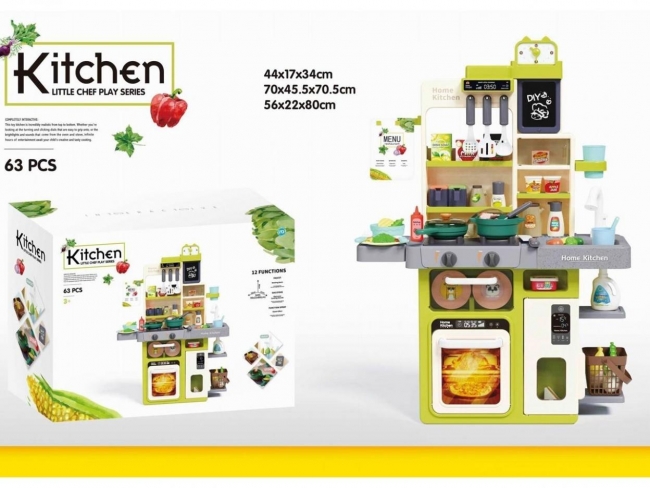 Kuchnia ze światłem i dźwiękiem