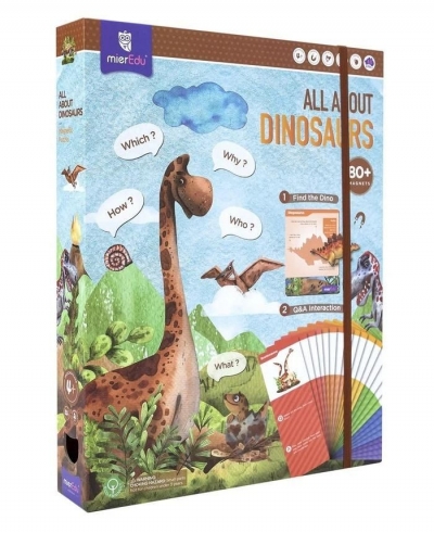 <img src='https://webimage.pl/pics/985/8/d9352801008985.jpg' style='height:440px' /> Puzzle magnetyczne Wszystko o dinozaurach mierEdu