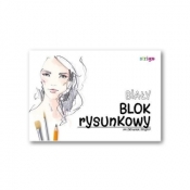 Blok rysunkowy biały A4/50K (10szt) STRIGO
