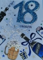 Karnet Przestrzenny B6 Urodziny 18 piwo