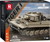 Klocki konstrukcyjne - Tiger I, 1138 el. (77031)