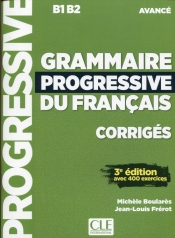 Grammaire Progressive du Francais avance corriges - Boulares Michele