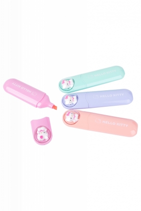 Coolpack, Zakreślacze mini Hello Kitty - Pink 1, 4 szt (12986PTR)