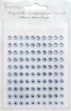 Kryształki samoprzylepne 6 mm 100 szt Baby blue - GRKR-011