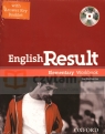 English Result Elementary WB +CDR with Key