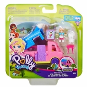 Zestaw figurek Polly Pocket Pollyville Lodziarnia na kółkach (GGC39/GGC40)
