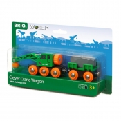 Brio World: Dźwig i wagon (63369800)