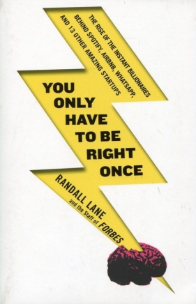 You Only Have to be Right Once - Lane Randall<br />