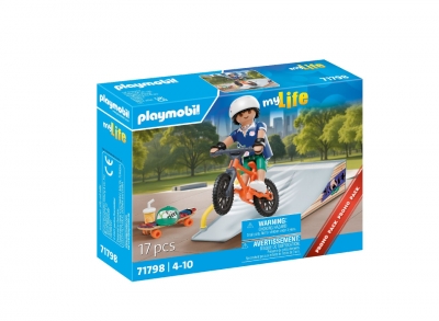 <img src='https://webimage.pl/pics/986/7/d4008789717986.jpg' style='height:440px' /> Playmobil Skater z rampą 71798