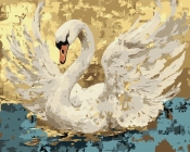 Malowanie po numerach - Rozpiętość skrzydeł 40x50