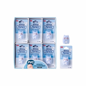 Temperówka i gumka do ścierania Kotek