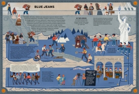 Niebieski. Ilustrowana historia koloru - Valentini Cristiana