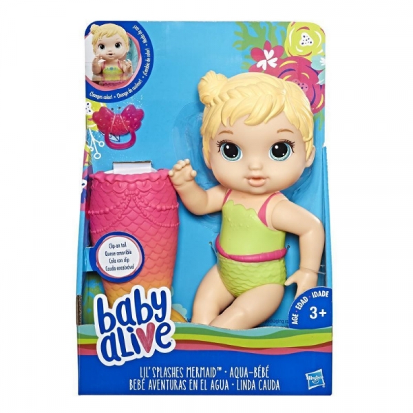 Lalka Baby Alive Syrenka (E5850)