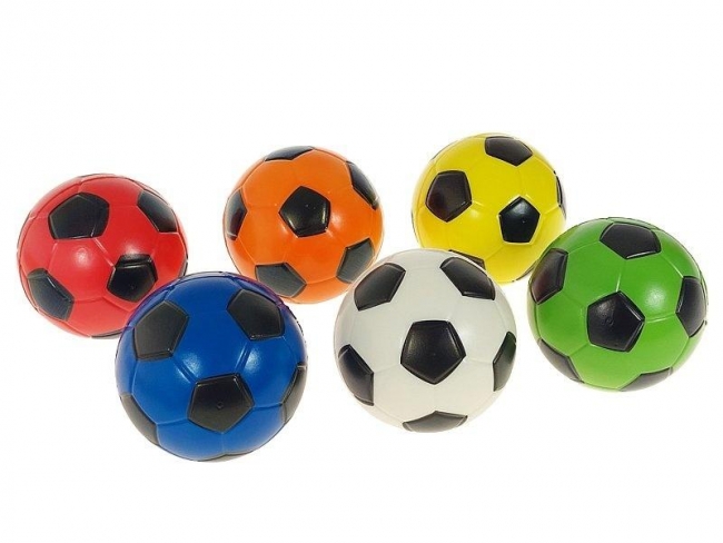 Piłka piankowa 12cm MIX