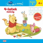 Disney uczy. Ucz się z nami. Kubuś. 4-latek ćwiczy (UDG-3)