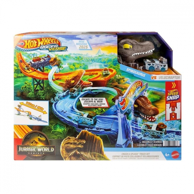 <img src='https://webimage.pl/pics/987/2/d0194735302987.jpg' style='height:440px' /> Hot Wheels Raceverse Jurassic World Crash&Splash
