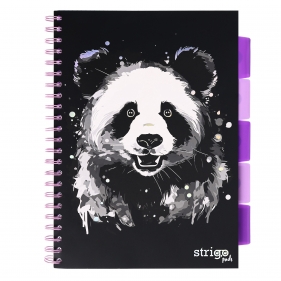 Kołozeszyt Strigo Pads Project Book A4 kratka - Panda