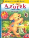 Azorek w lesie z naklejkami 85 naklejek