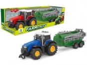 Traktor z maszyną rolniczą światło i dźwięk MIX