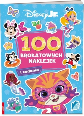 Disney 100 brokatowych naklejek - Opracowanie zbiorowe