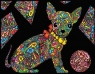  Kolorowanka welwetowa Colorvelvet 47x35 cm Chihuahua