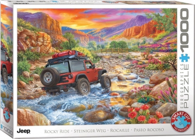<img src='https://webimage.pl/pics/987/9/d628136659987.jpg' style='height:440px' /> Puzzle 1000 Jeep Rocky Ride by C.Bigelow 6000-5998