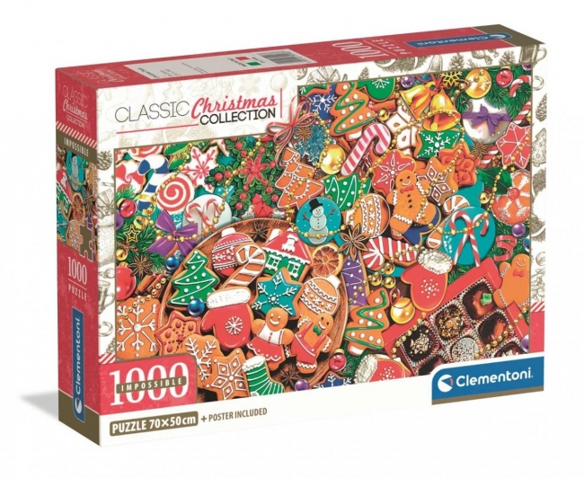 <img src='https://webimage.pl/pics/987/9/d8005125399987.jpg' style='height:440px' /> Puzzle 1000 Impossible Christmas Treats