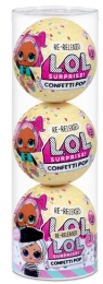 L.O.L. Surprise Figurki 3-pak confetti, Beatnik Babe (571957E7C/571988)