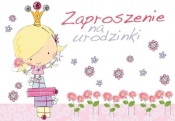 Zaproszenie ZZ-030 Urodziny dziewczynka (5 szt.)