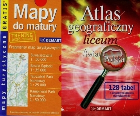Atlas geograficzny Liceum Świat, Polska + Mapy do matury - Wieczorek Marzena, Byer Beata