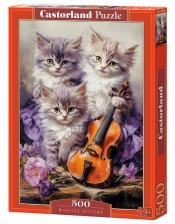 Puzzle 500 Musical Kittens