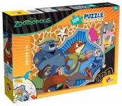 Puzzle dwustronne Zwierzogród 108 (53988)