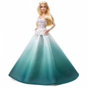 Świąteczna Barbie zielona
